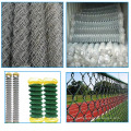 Basketball court galvanized pvc coated chain link fence price